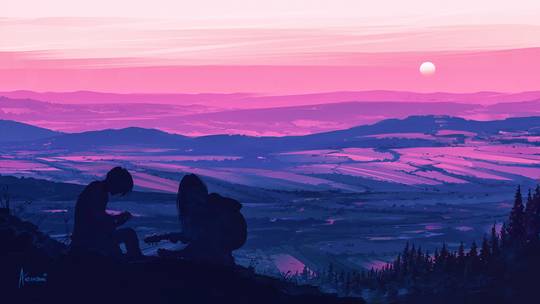 Top of the World by Alena Aenami