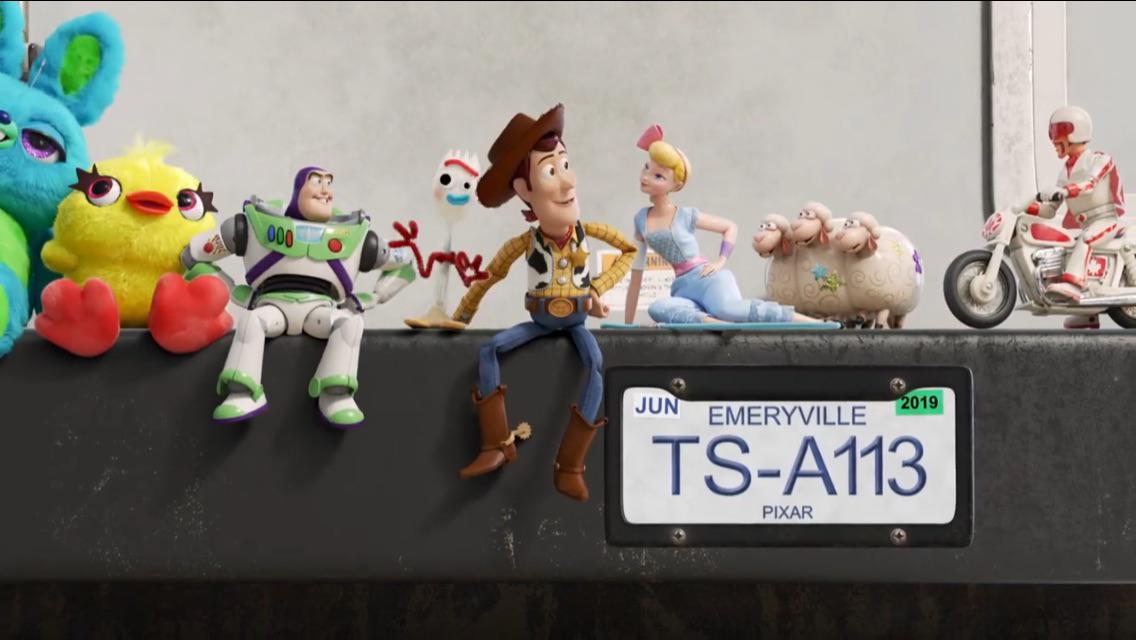 Toy story 4 music video has an Easter egg of Emeryville, where Pixar