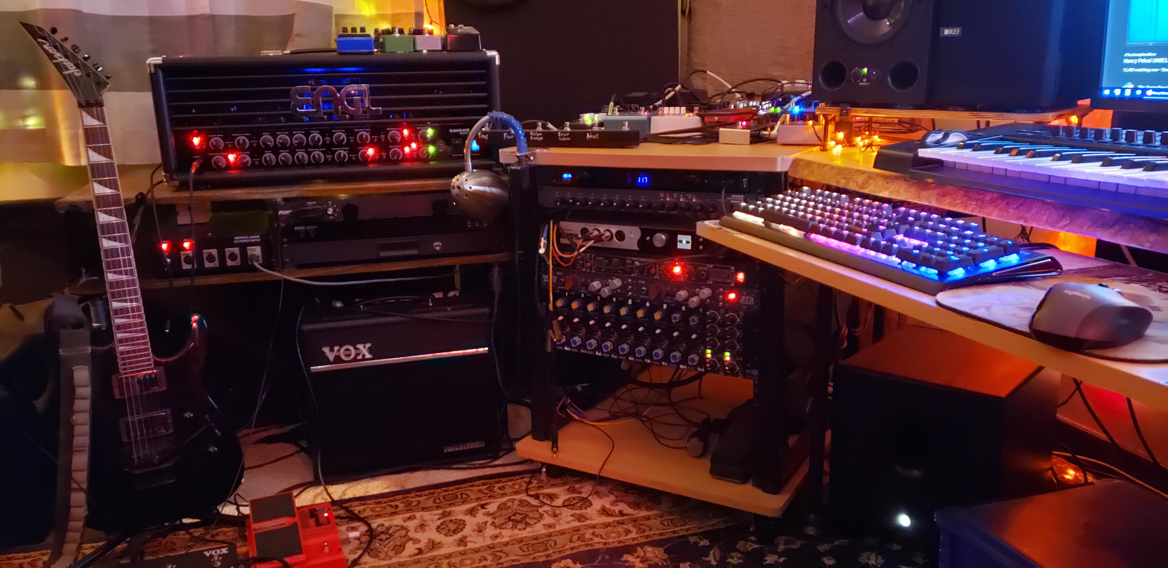 Tracking rig for my NEW album. | Scrolller