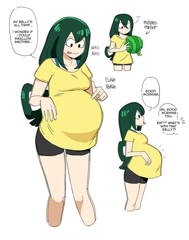 Tsuyu Vore By Dr Worm Scrolller