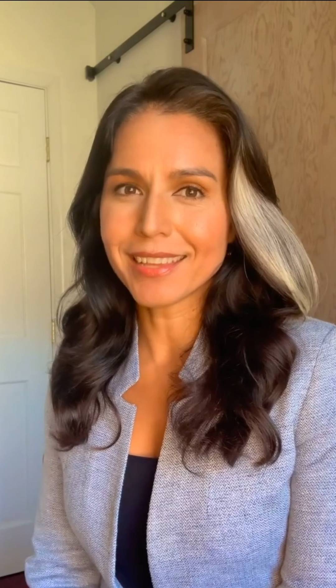 Tulsi Gabbard during an IG LIVE | Scrolller