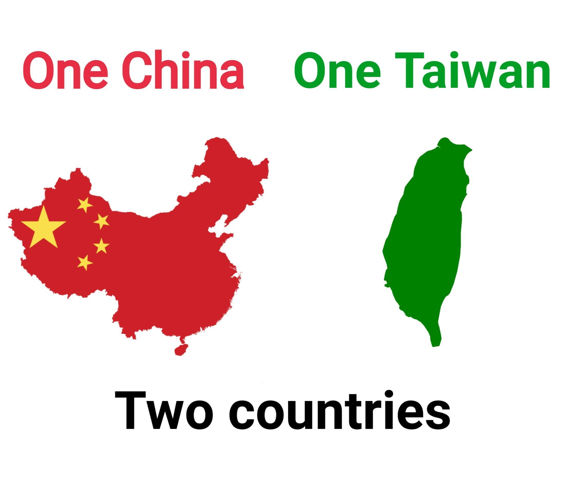 One Country Two Systems Map Two countries, Two systems is always better than one country dominating ...
