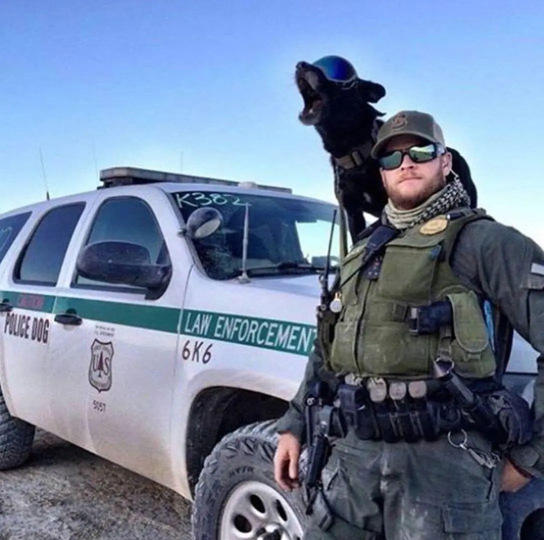 Usfs Officer United States Forest Service Officer Zoho and K9 Jacky [1200 x 1192 ...