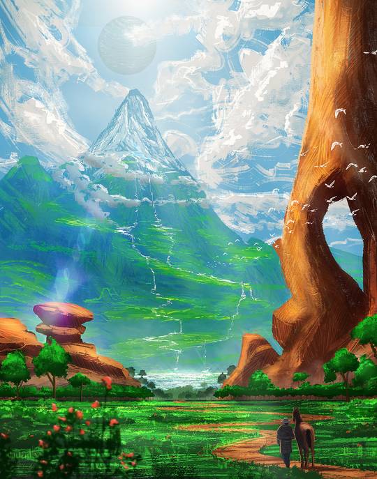 Up There by Cesar Correa Lopez