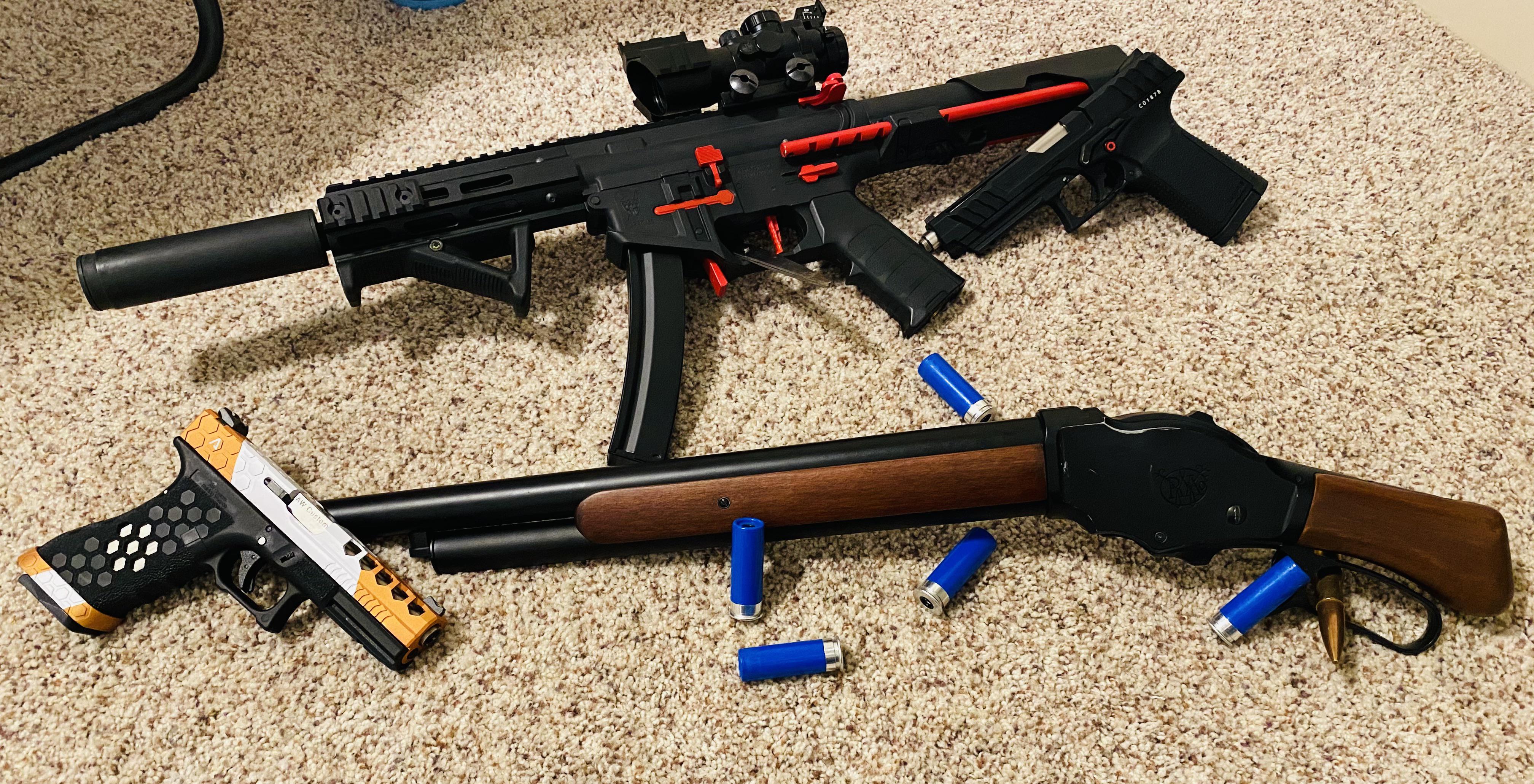 Updated collection pic! Got a terminator style 1887 | Scrolller