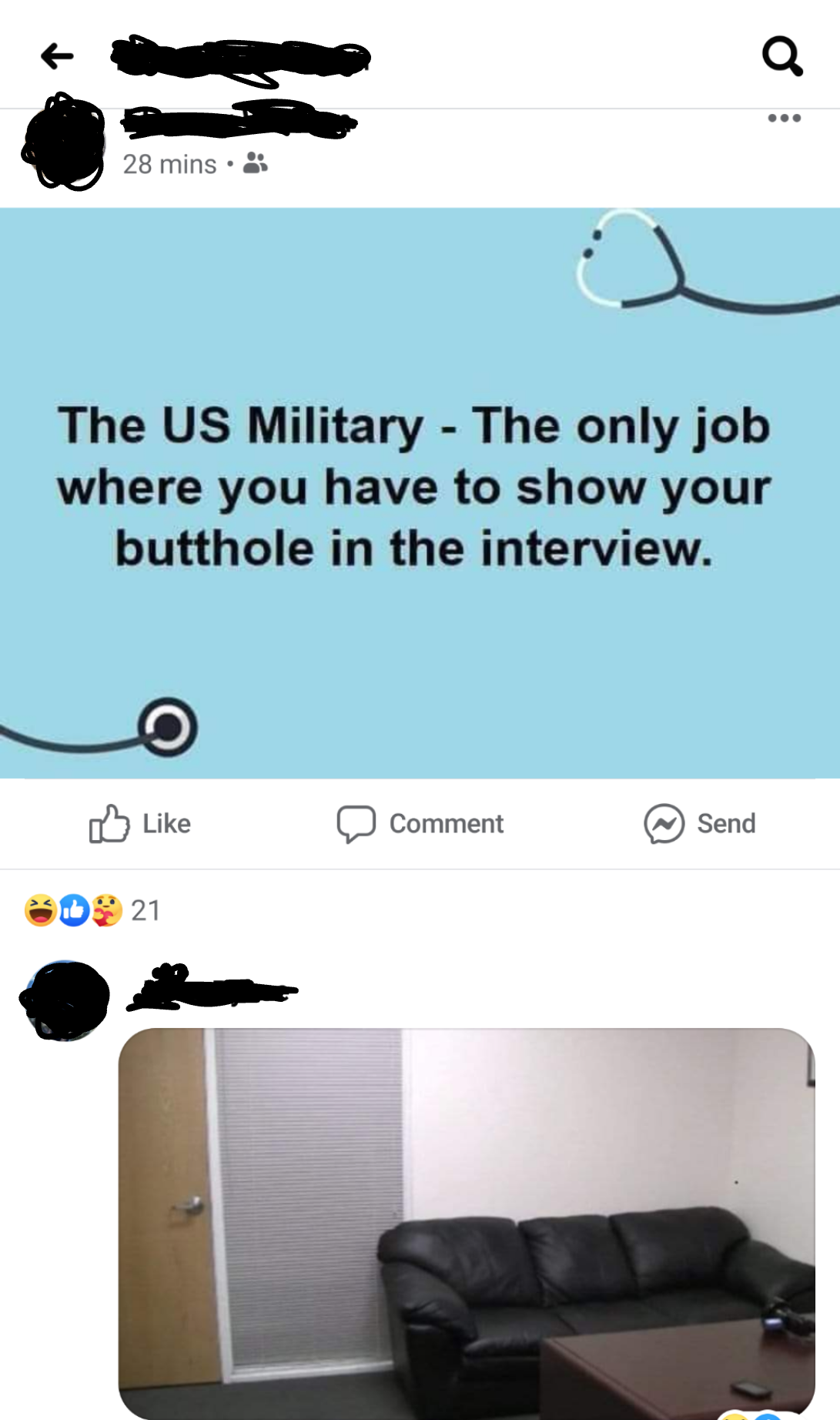 US military interview | Scrolller