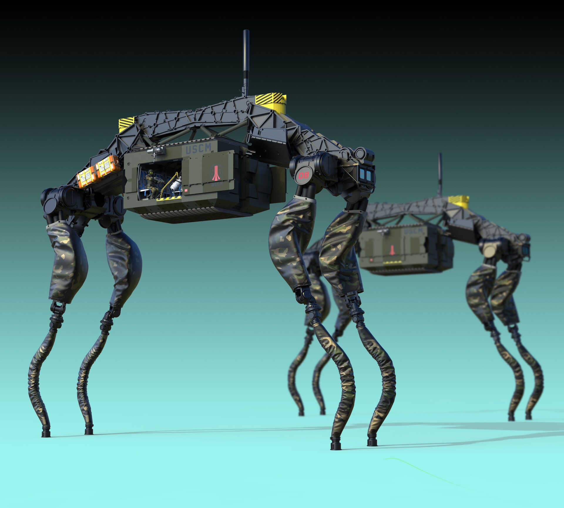 USMC Strider By Liam Keating Scrolller