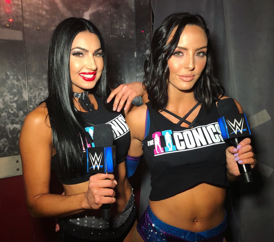 Vintage Jessica Billie Kay Mckay And Cassie Peyton Royce Mcintosh Aka The Iiconics 