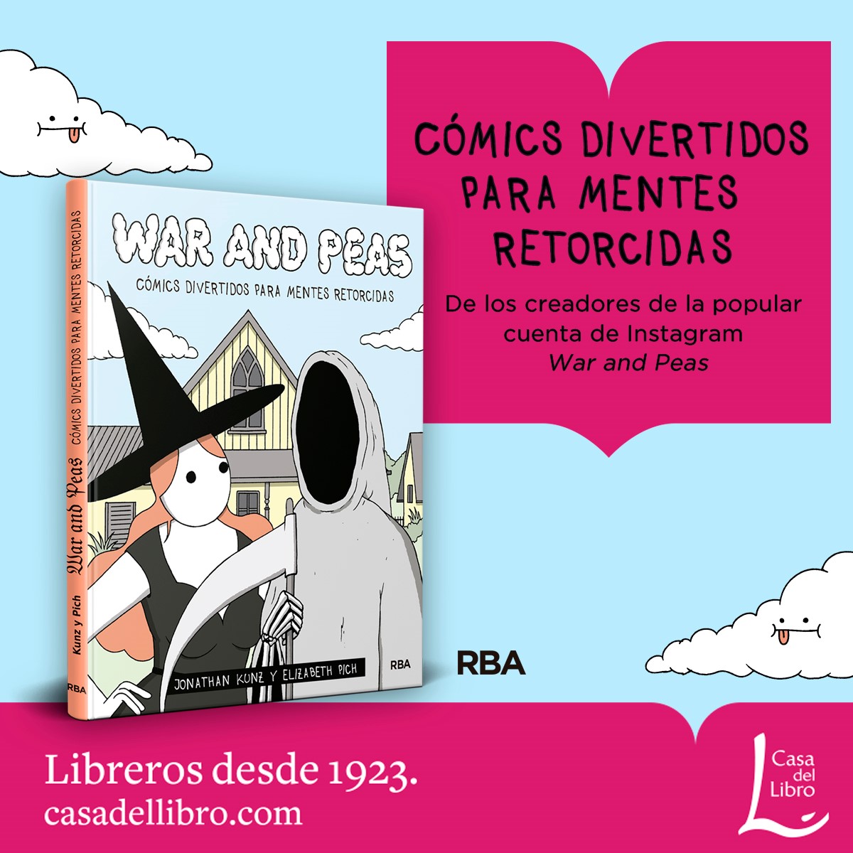 War and Peas in SPANISH! Scrolller