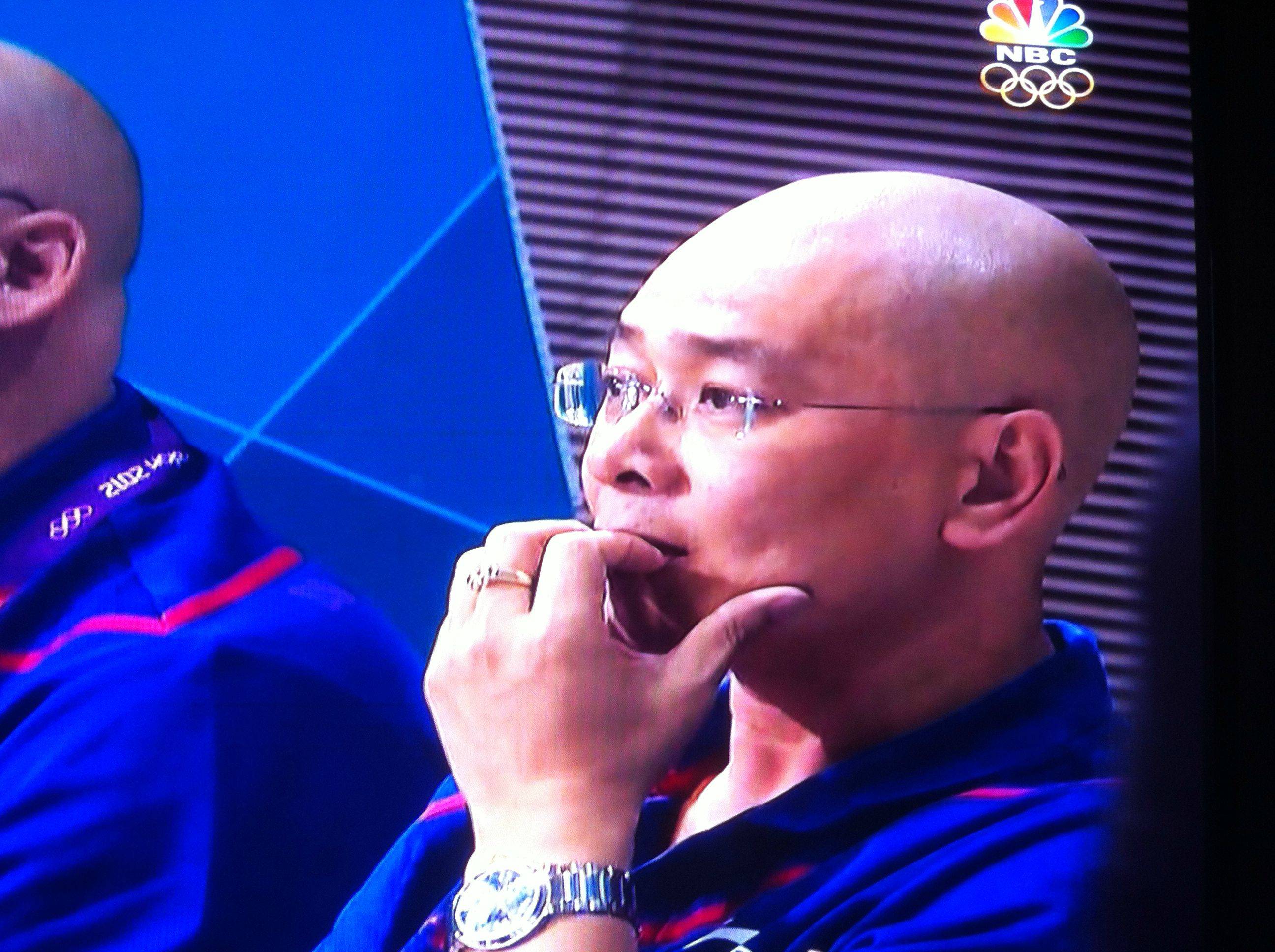 When did Vince Masuka the women's synchronized diving coach? Scrolller