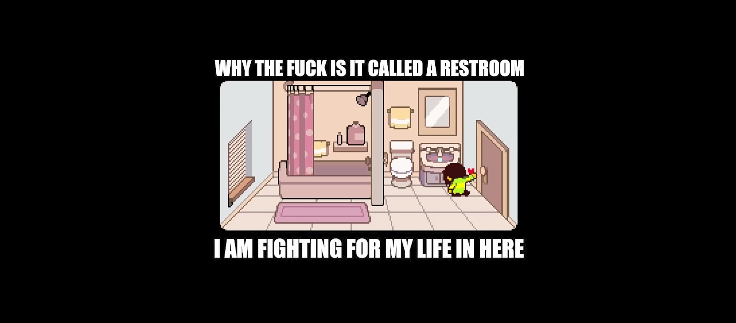 WHY THE HECK IS IT CALLED A RESTROOM Scrolller