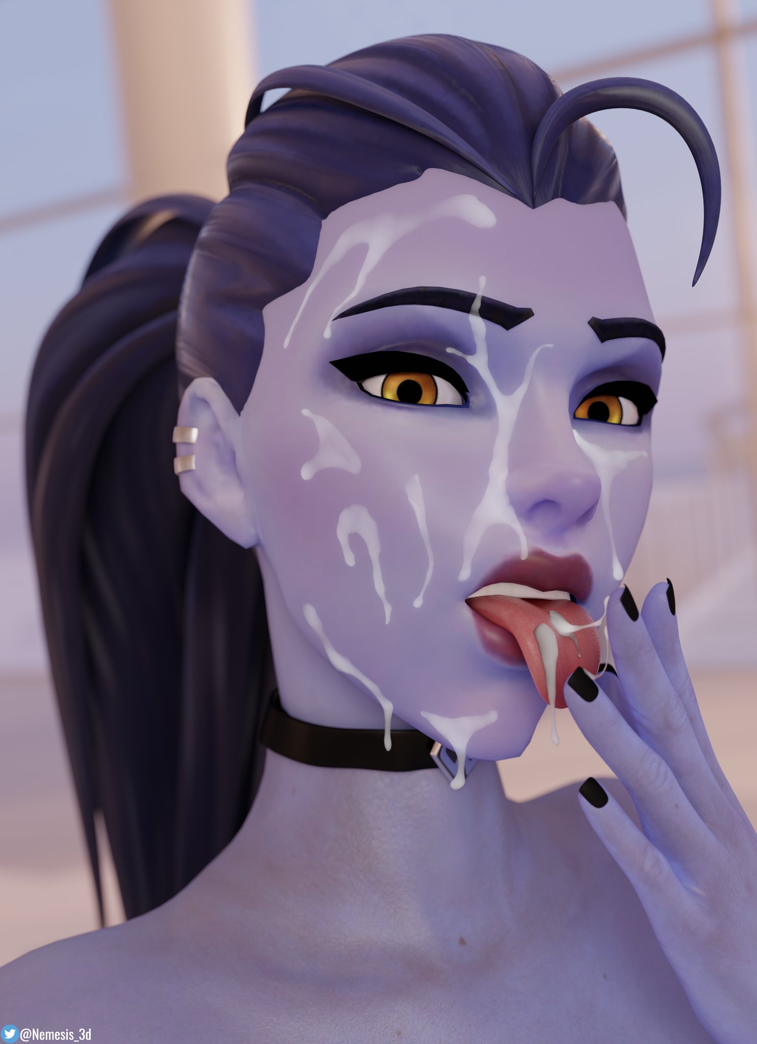 Widowmaker facial (Nemesis_3d) Overwatch Scrolller.