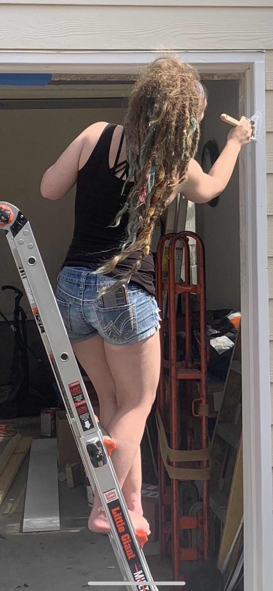 Wife at work Scrolller