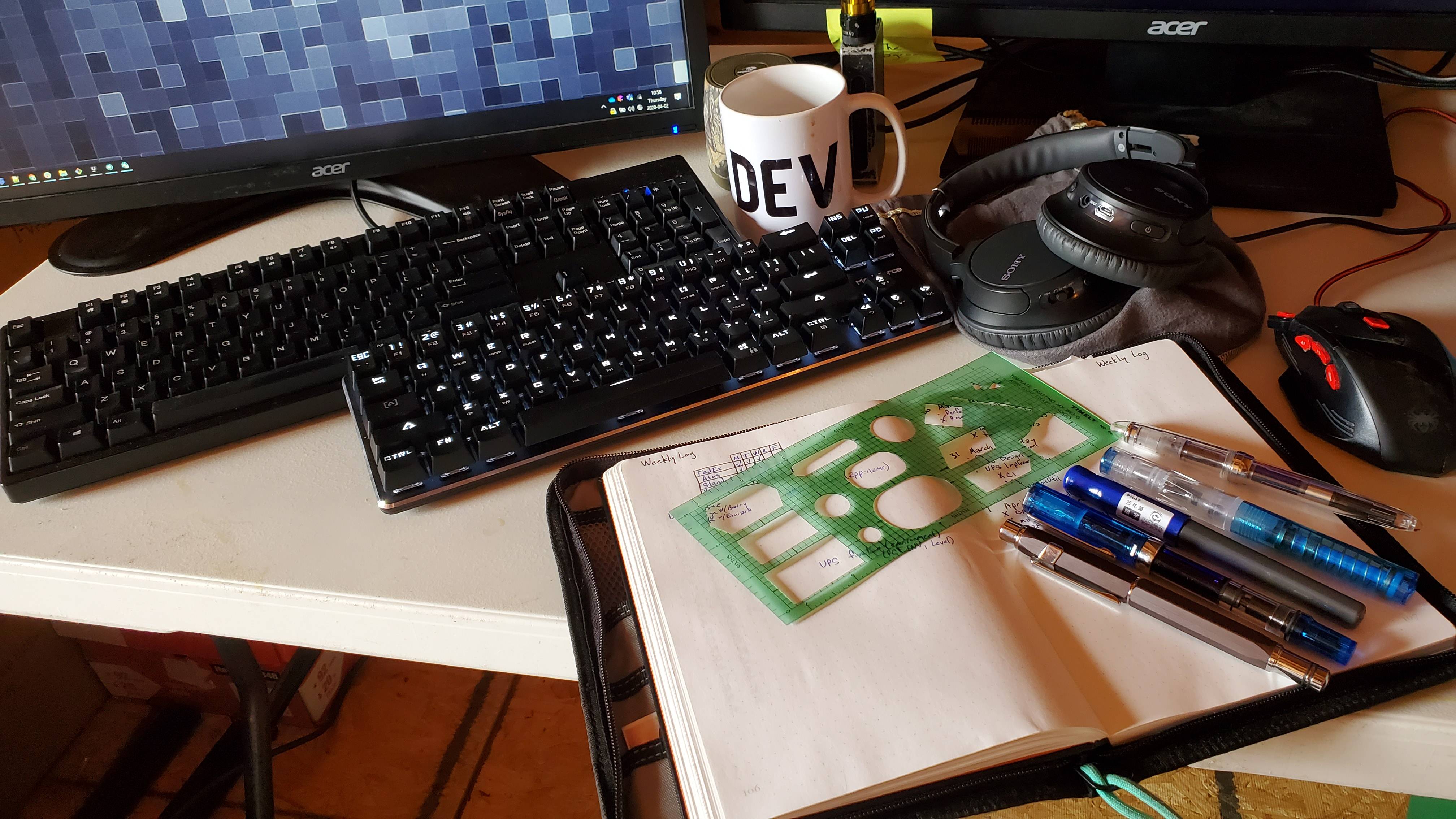 Work From Home Attic Setup Scrolller