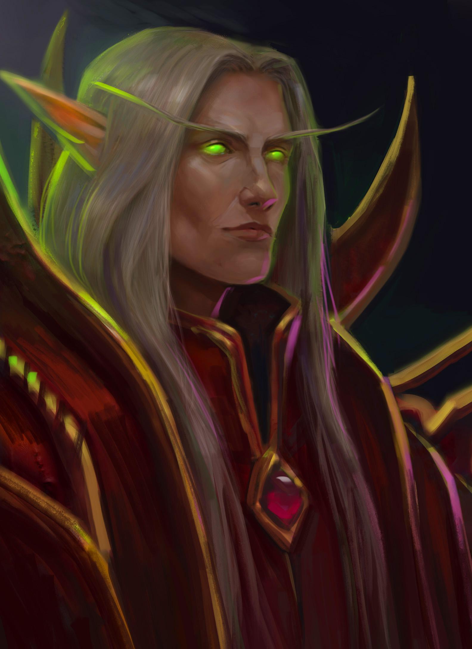 World of Warcraft Kaelthas Sunstrider fanart | Scrolller