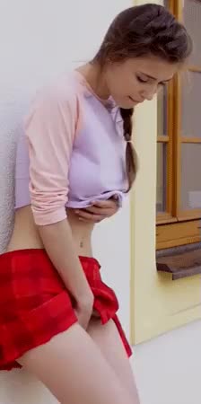 You've been cursed by the goddess of fertility after buying her small, stone idol at a yard sale. The first thing she did was swap your body with your sister's, making you her avatar. Next thing she did was make you desire to be bred. Soon you won't be able to resist your urges.