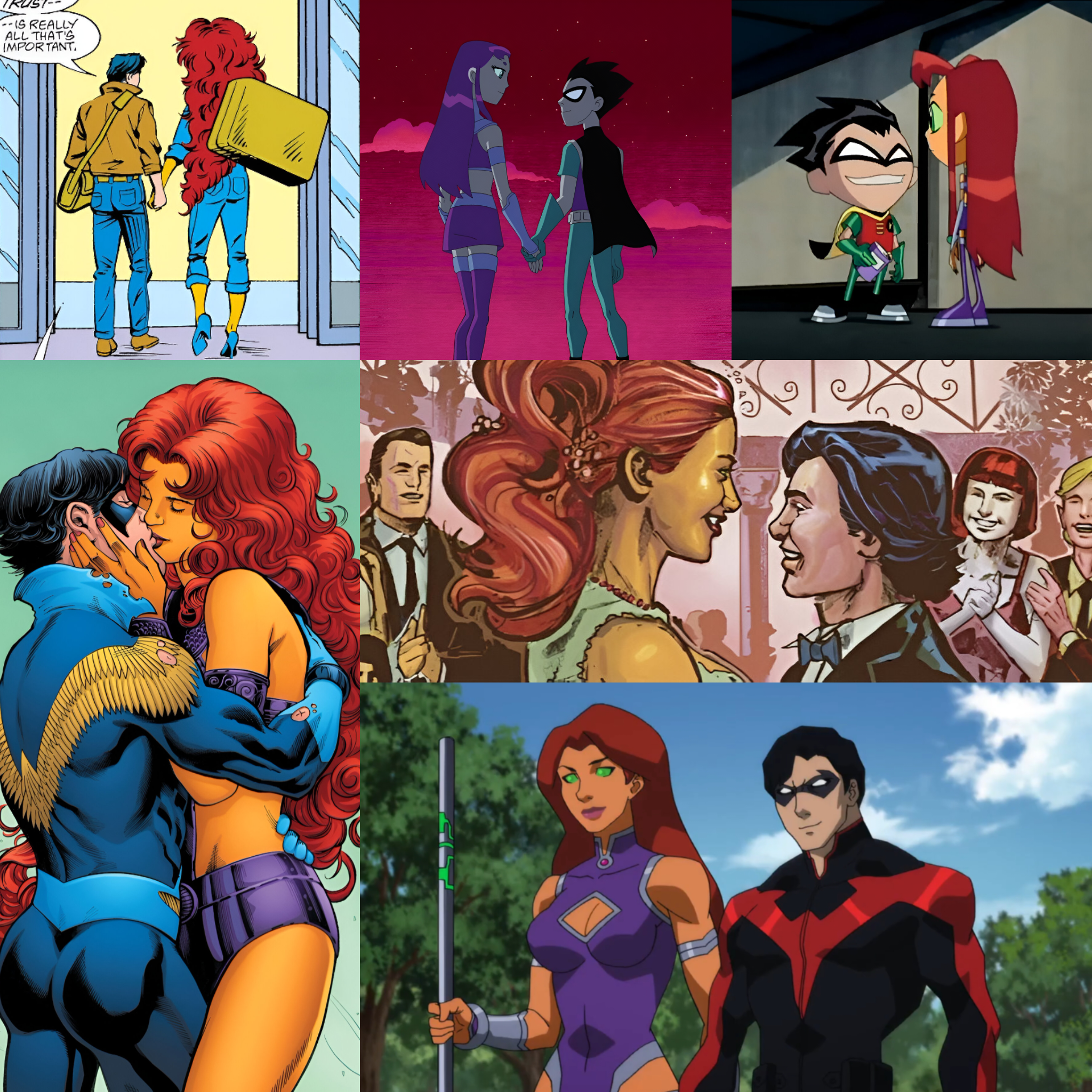[Other] What are your thoughts on Starfire being taller than Dick Grayson? Do you like it or not.