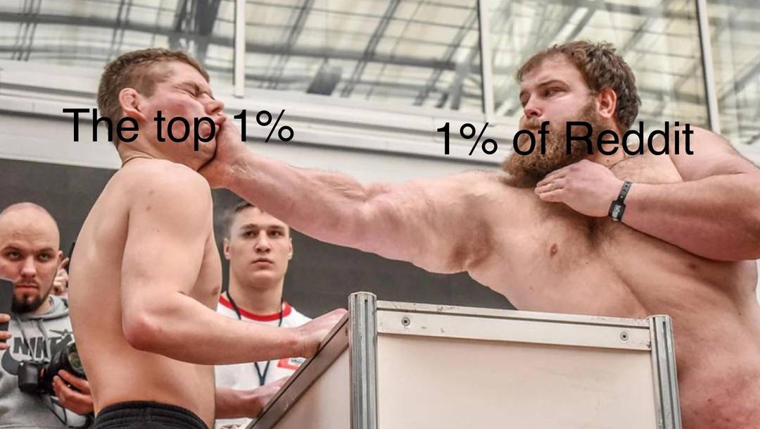 1% vs 1%