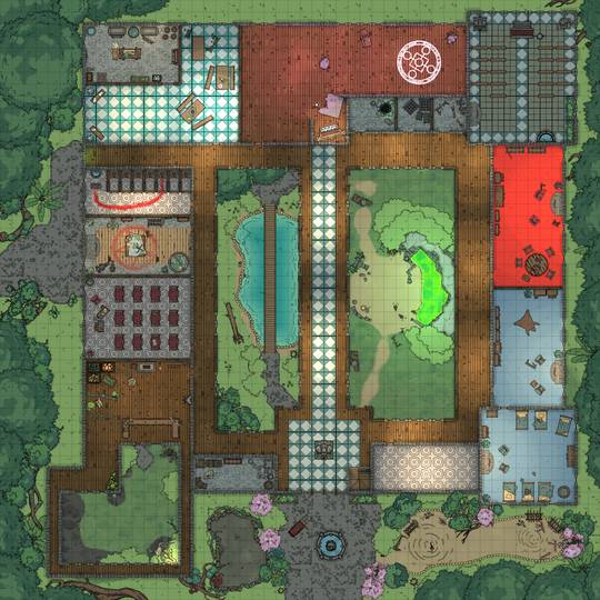 [100x100] School Ground Floor