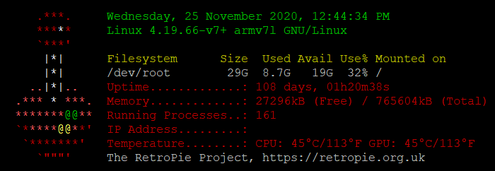 109 days for the raspberry pi running my ngrok tunnels (Yes it's running RetroPie)