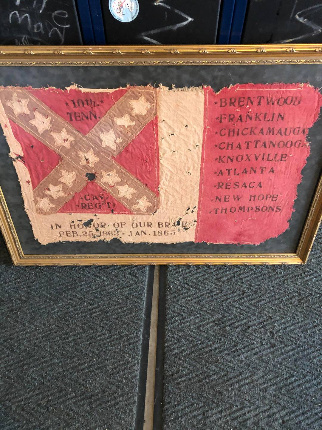 10th Tennessee Civil War Flag