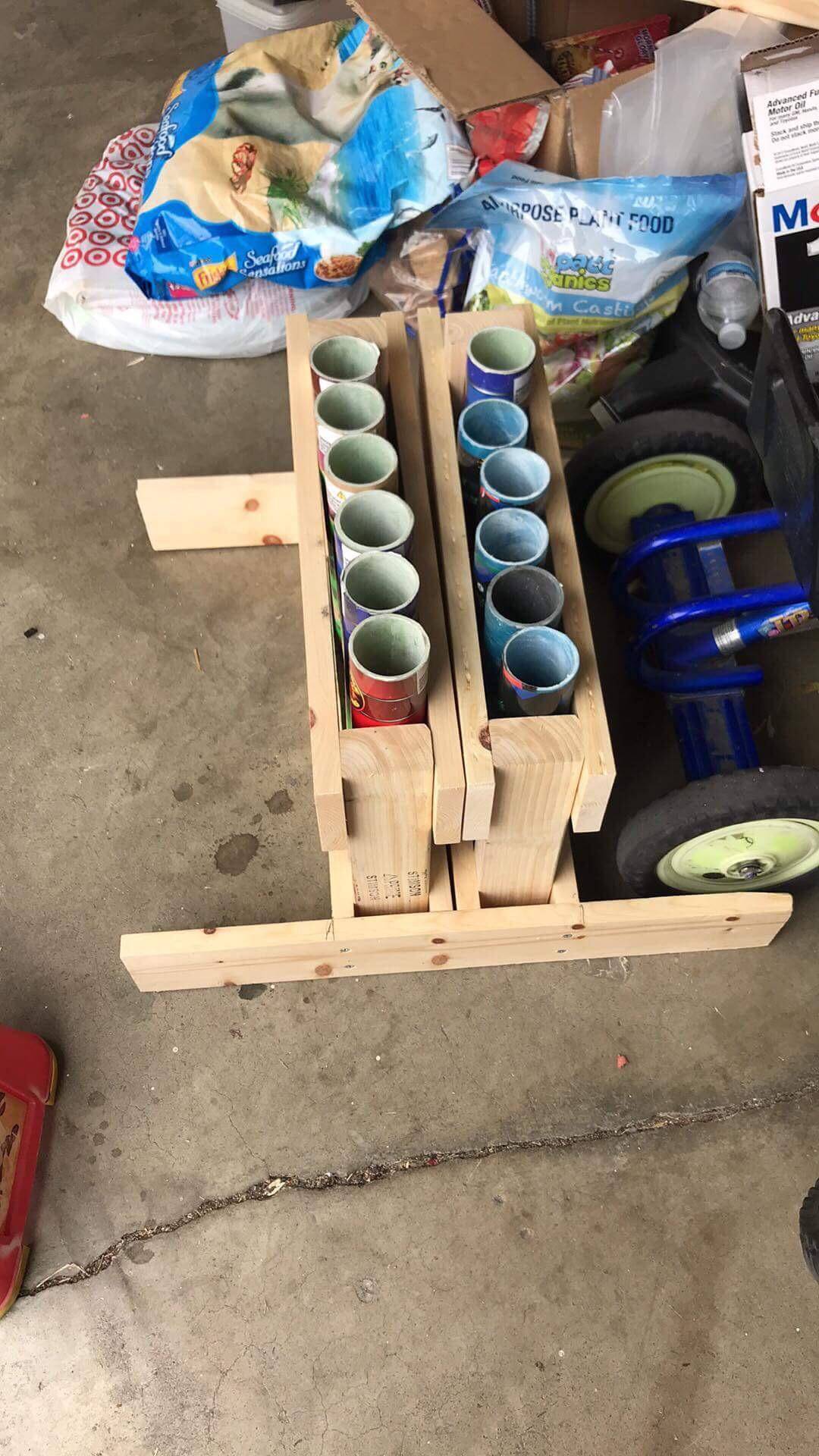12 shot rack finished! | Scrolller