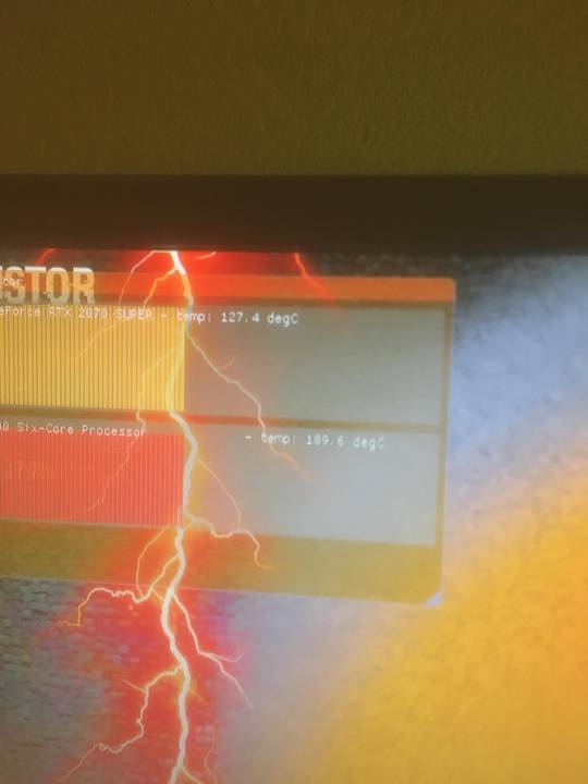 120degC on kombustor?