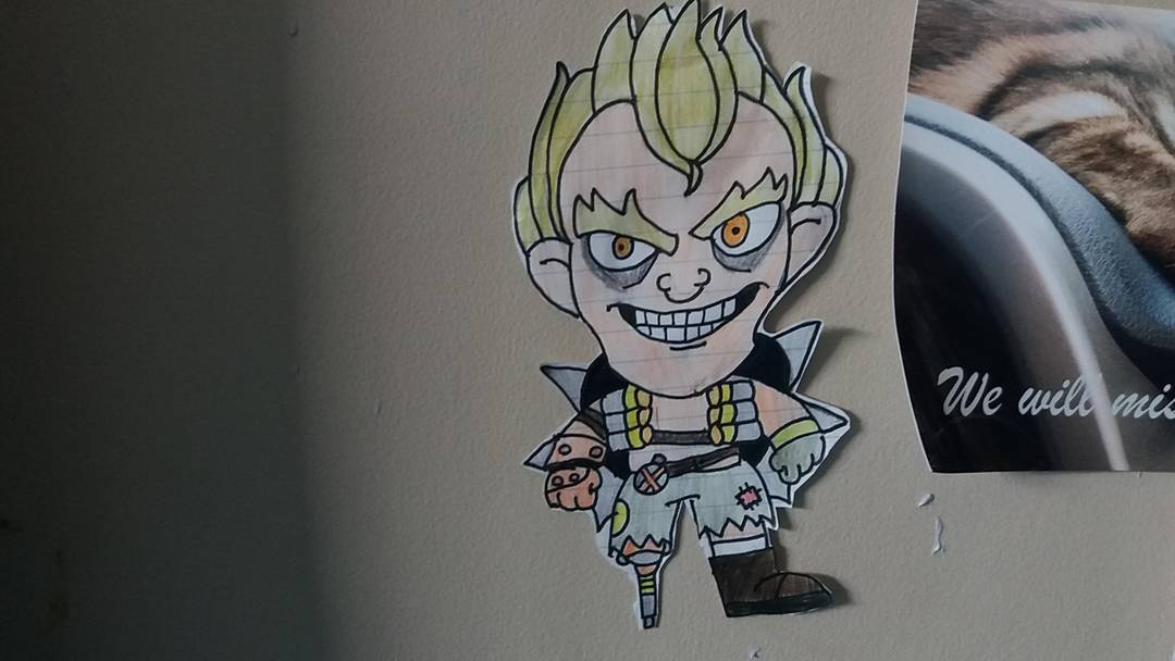 1st Fanart Ever {Junkrat Chibi}