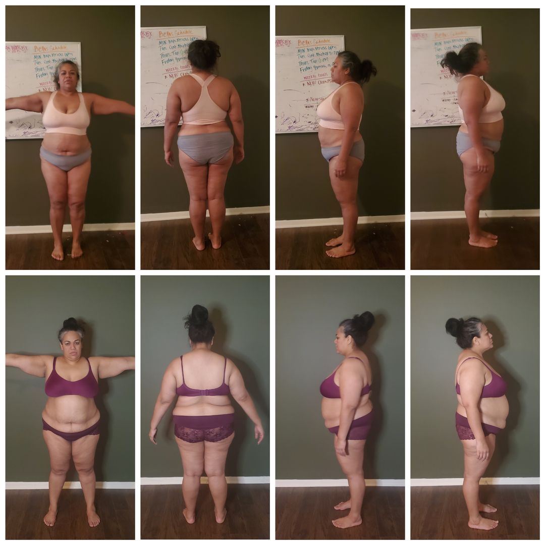 2.5 months of IF and bootcamp. Only 17 lbs fown 100 lbs to go. Very vulnerable here so be nice. 5'4 f