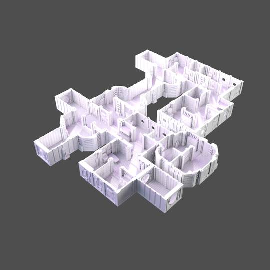 3D printable interiors