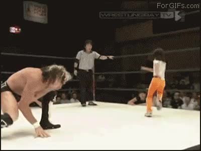 [50/50] Wrestler taking out a little girl (NSFW) | Mila Kunis nip slip