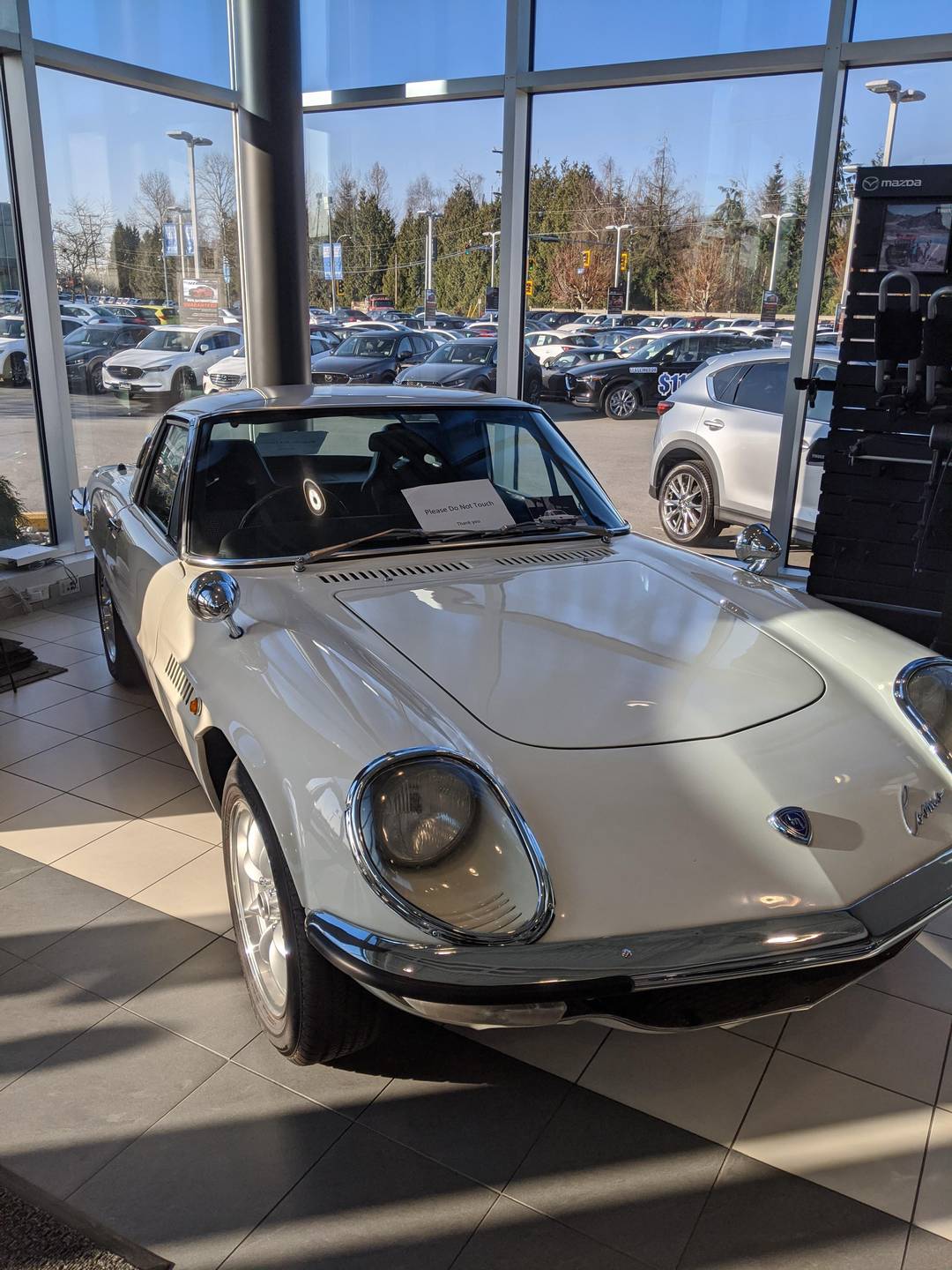 A beautiful Cosmo on display at Mazda in the Richmond auto mall in BC. My first time seeing on in person.