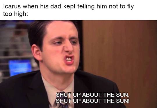 A break from (insert overused meme here)