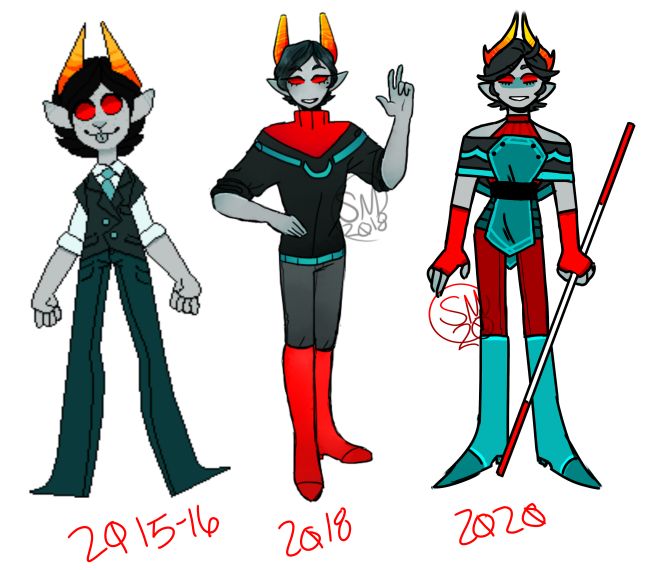 A glo-up over the years!