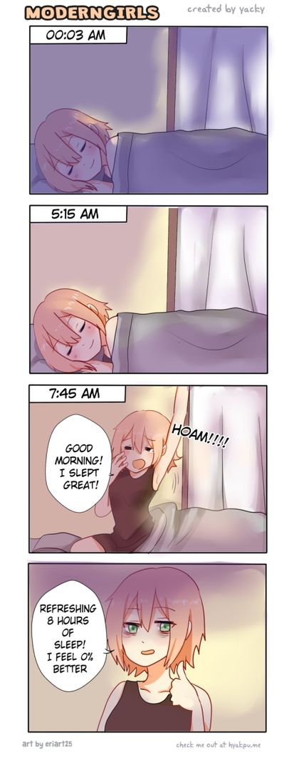 Truth! it definitely feels that way even with a full night of sleep.
