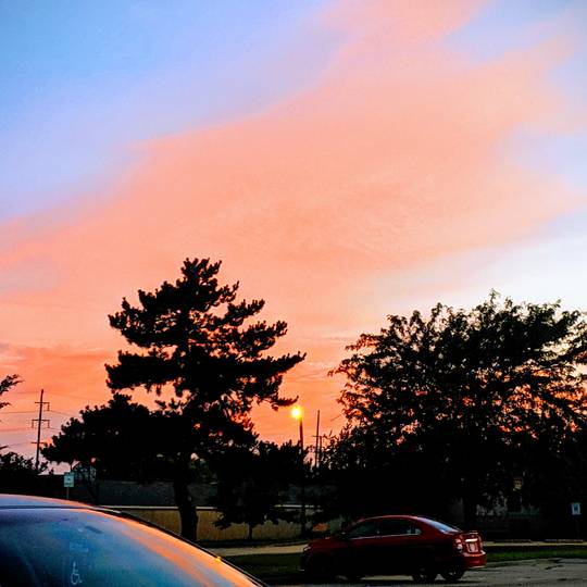 A great Oklahoma sunset in Okc