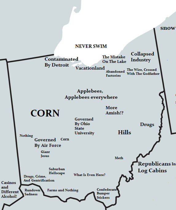 A Judgemental Map Of Ohio