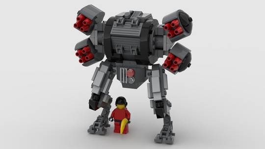 A little big, but the rocket pods look usable