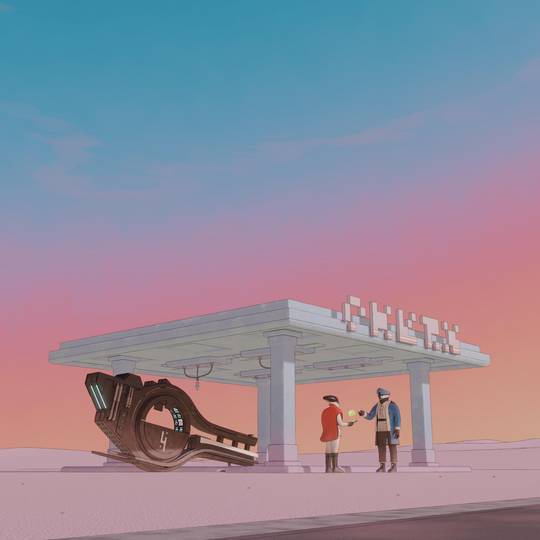 A long way from town [OC]