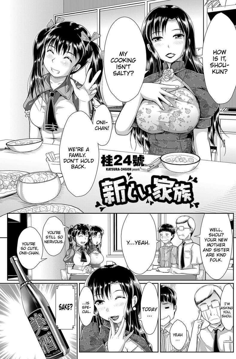 A New Family (Mother/Daughter/Stepson)