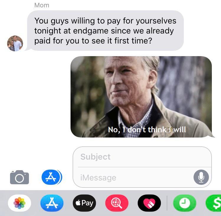 A small price to pay...