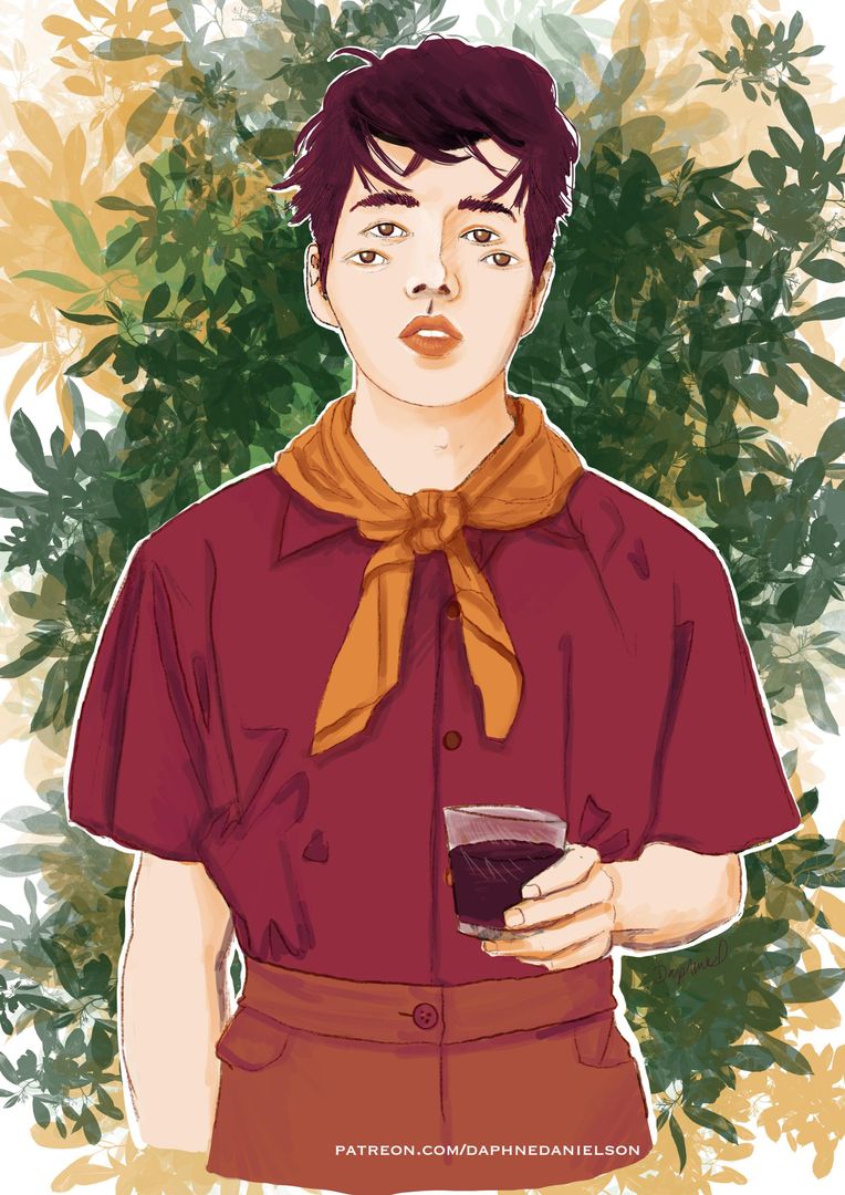 A soft monster boy (OC)