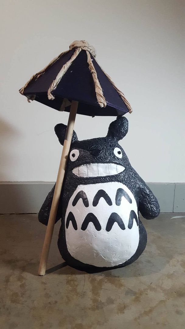 A TOTORO Sculpture that I made in Art School