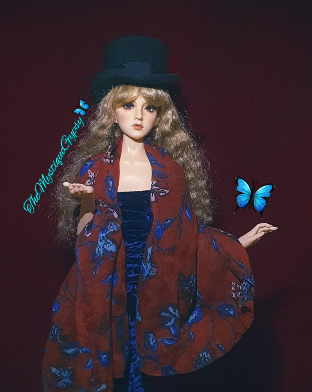 A tribute to the original gypsy queen Stevie Nicks on her birthday today❤ Insta @the.mystique.gypsy