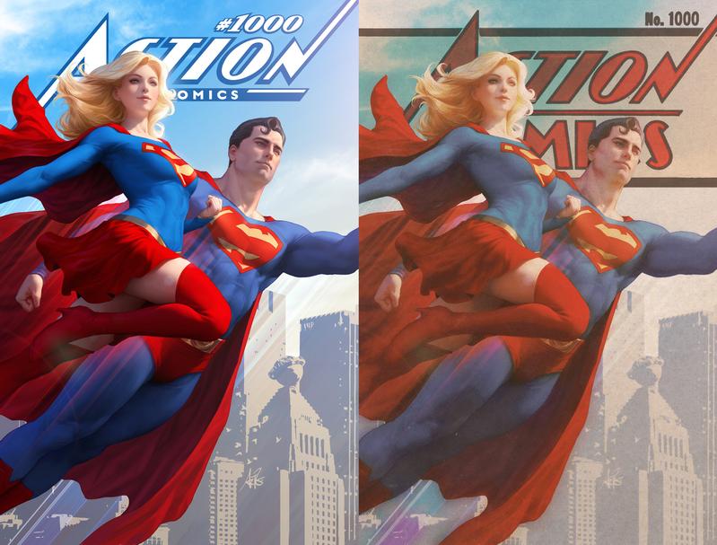 Action Comics 1000 by Stanley Lau