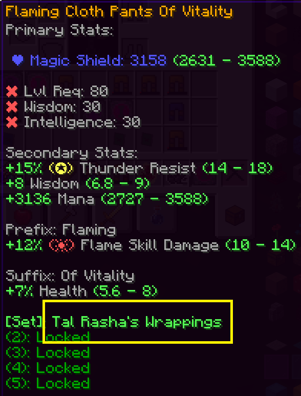 Added over 50 recognizable items from Diablo II and Path of Exile to my modpack!