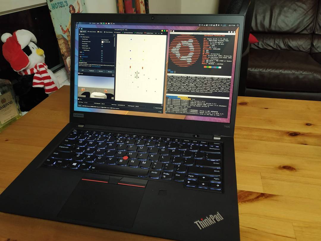 After a year of using a Thinkpad at work, I finally got my own!