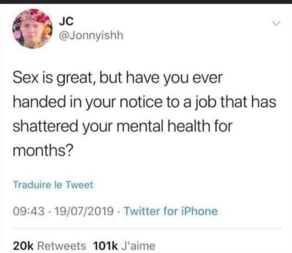 Ahhhh sweet relief