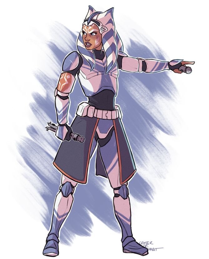 Ahsoka Tano (critter-of-habit.tumblr.com)