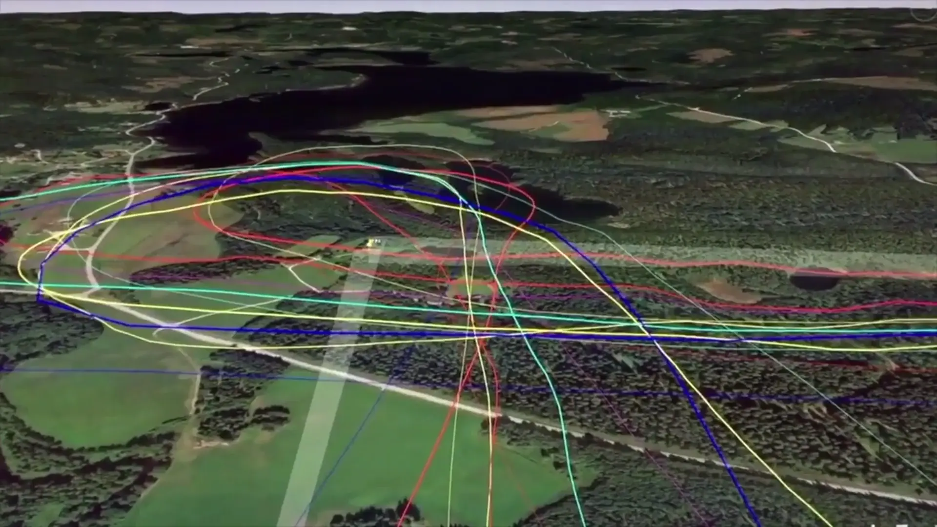 Air Rally Flying Precision Navigation Along A Known Track Scrolller